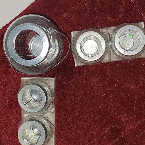 Ashland Candle Collection Tea Light Glass Lantern W/ Metal Handle - Picture 4 of 8